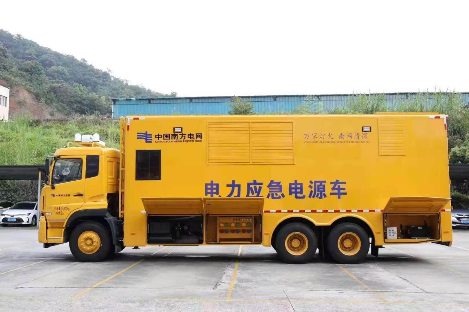 达孜安康大型柴油发电机发电车UPS电源出租租赁